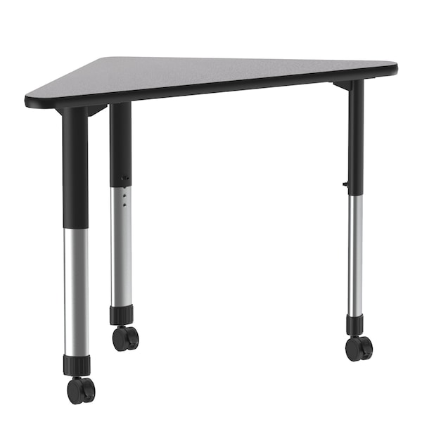 HPL Collaborative Desk - Casters - Wing